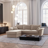 Divano trasformabile ad angolo sinistro Sasha